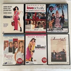 LAST CHANCE Bundle of 6 Rom-Com Movies Night Romantic Comedy Dare Nite In